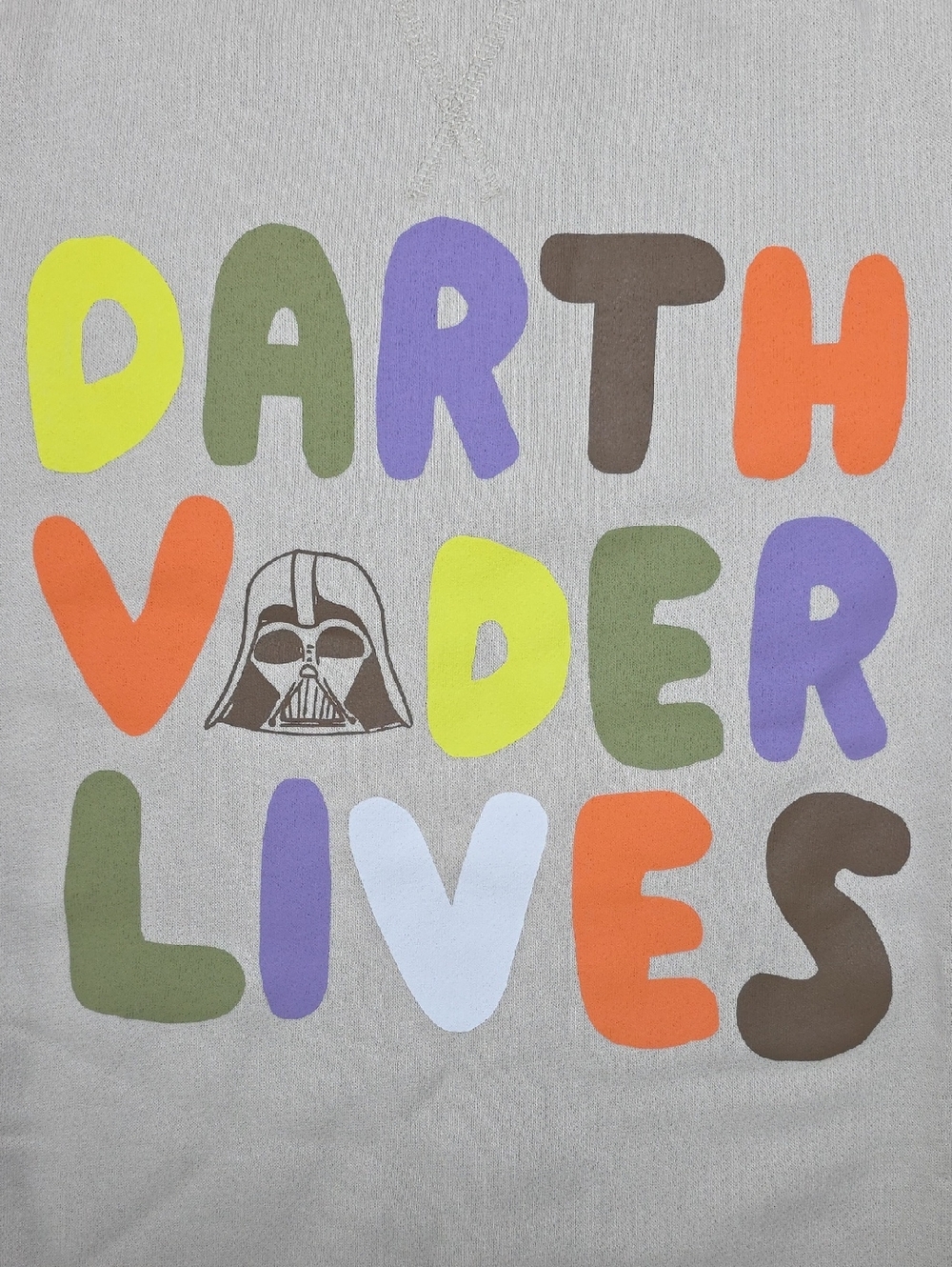 Disney x Amazon Star Wars 'Darth Vader Lives' Crewneck Terry Sweater Sz Md *NWT